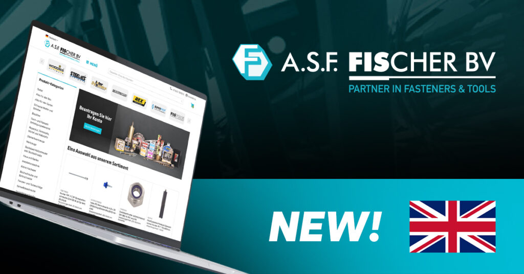 To offer full service to our customers our English webshop is now live. Go to www.https://webshop.asf-fischer.com/en/