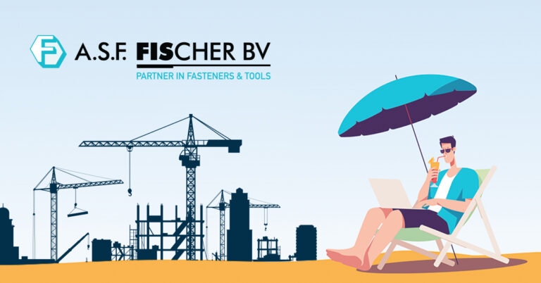 A.S.F. Fischer BV is de gehele zomer bereikbaar voor haar klanten via +31(0)320285610 en verkoop@asf-fischer.nl